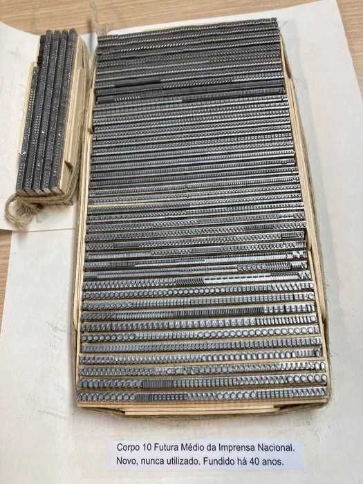 Tipografia/Letterpress EXPLICAÇÕES / Venda