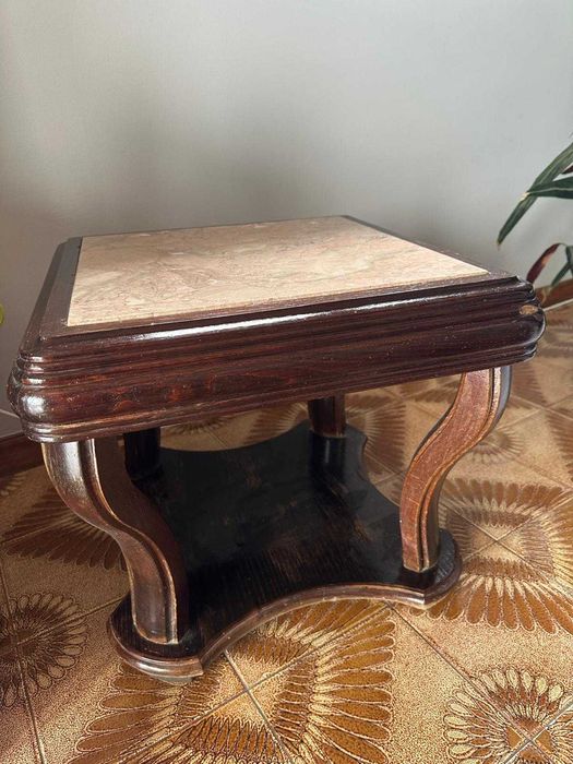 Conjunto mesa de centro e mesa de apoio
