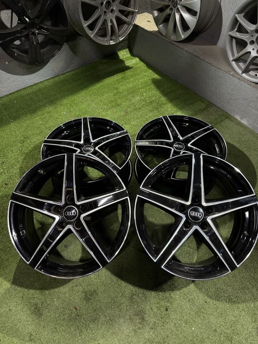 Диски титани 5:112r18 Audi Volkswagen Skoda комплект склад б/у