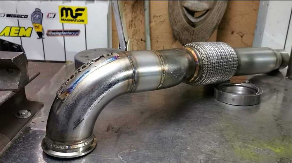 Downpipe 3 cale Saab 9-3 2.0 SS B207 Opel Z20net