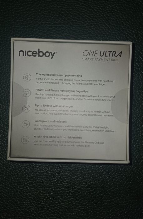 Niceboy ONE Ultra Smart Payment Ring