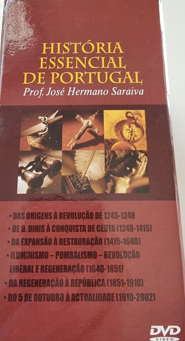 História Essencial de Portugal Dvd Prof. José Hermano Saraiva