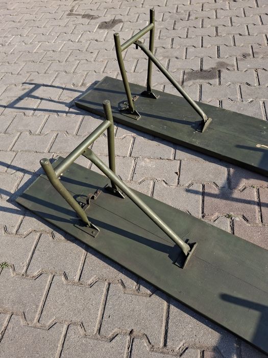 Ławka składana ogrodowa wojskowa 203cm