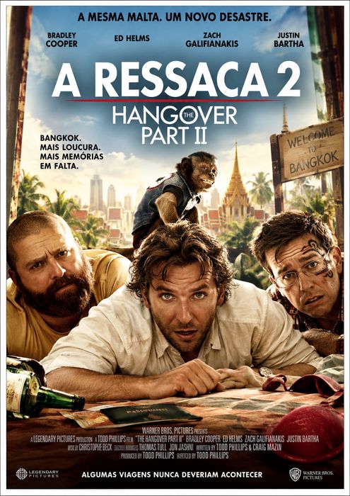 Lote 3 posters novos a ressaca