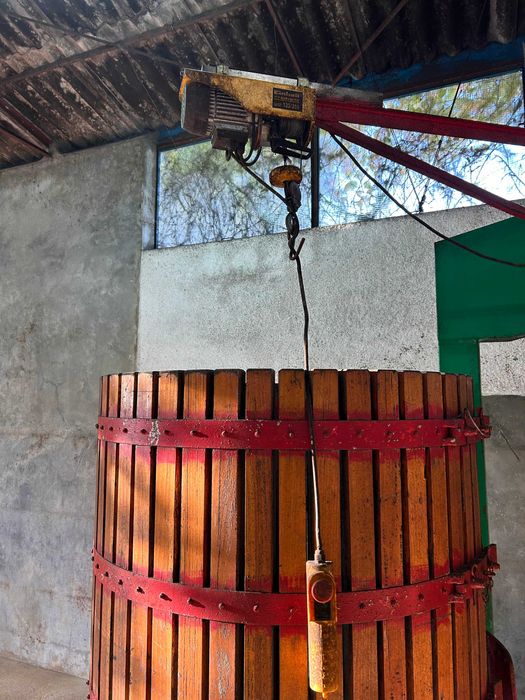 Prensa de Uvas Electro-hidráulica