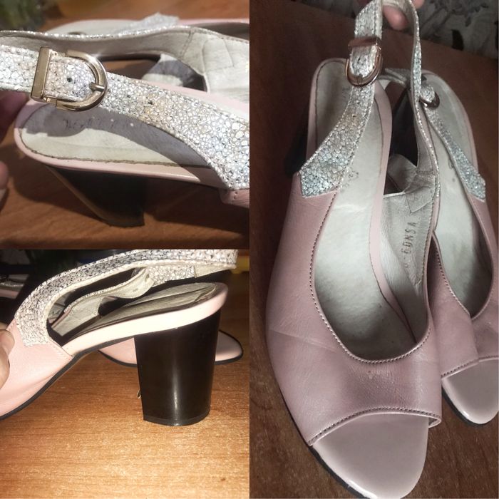 Шкіряні босоніжки в ідеальному стані