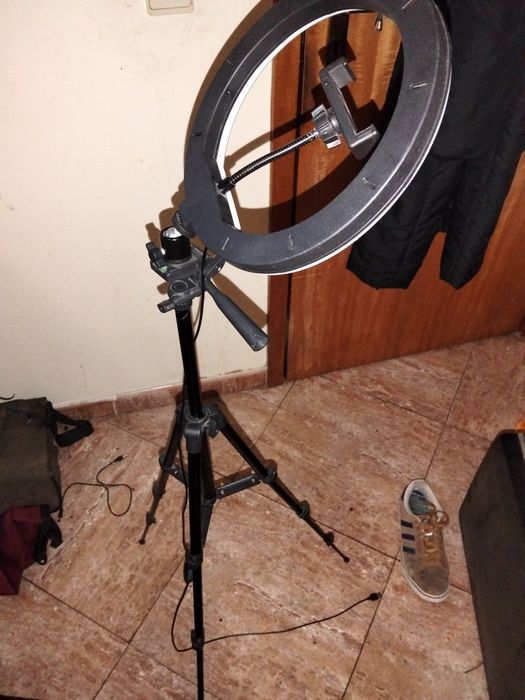 Ring ling Rgb led 36cm com tripe
