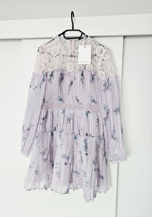 Nowa liliowa sukienka True Decadence s 36