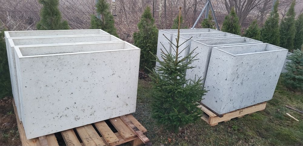 Donica betonowa 100x70x30 Donica tarasowa