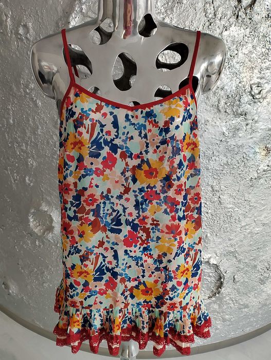 TwinSet bluzka włoska koronki roz L