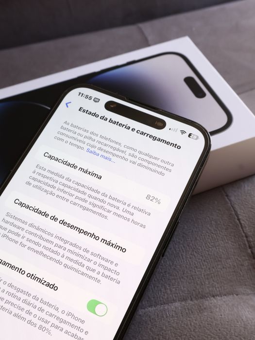 iPhone 14 Pro Max Preto Sideral 128gb com Caixa