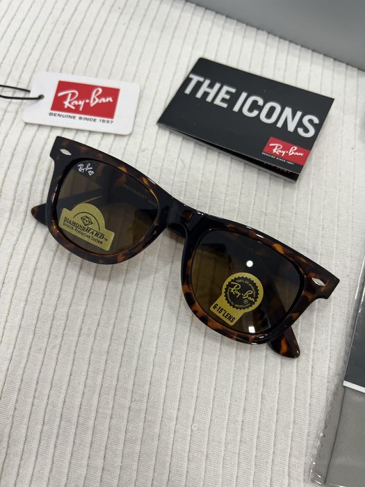 Oculos de sol ray ban wayfarer tartaruga