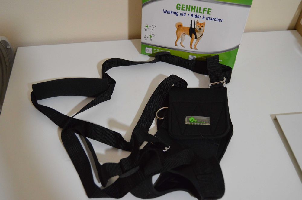Ofereço!!! Walking Aid Vetlando -Suporte caminhada cão- Tamanho S