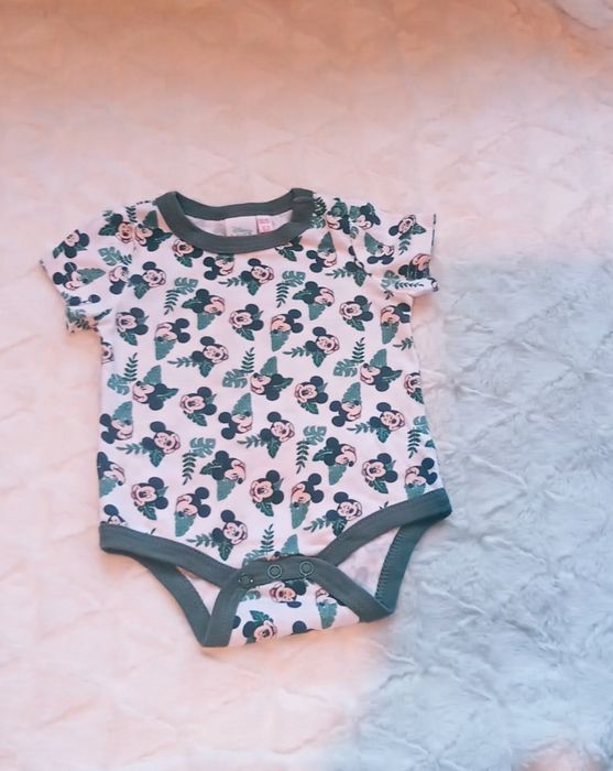 Komplet Disney nowy,Body + 2x Spodenki,rozmiar 62