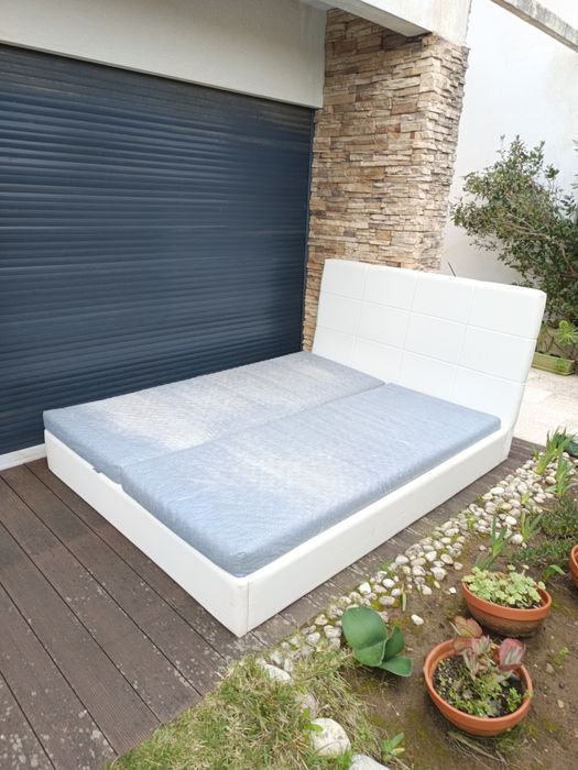 Cama de casal XXL completa