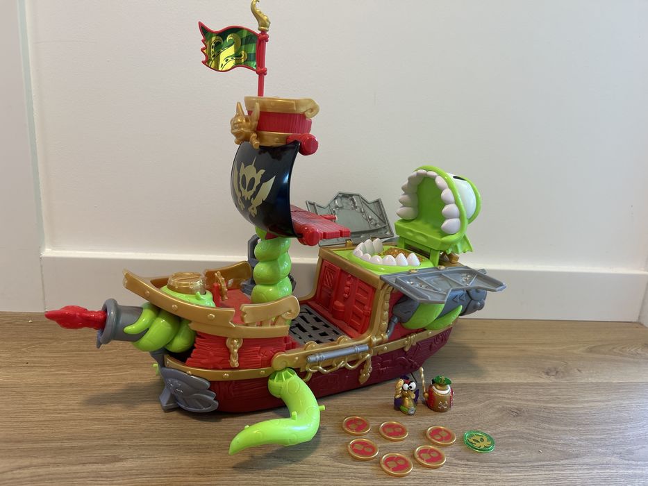 Piratix- kompletny Kraken Ship plus gratis 10 figurek