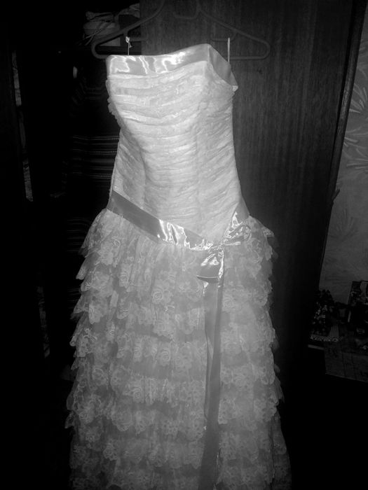 Свадебное платье,фата,