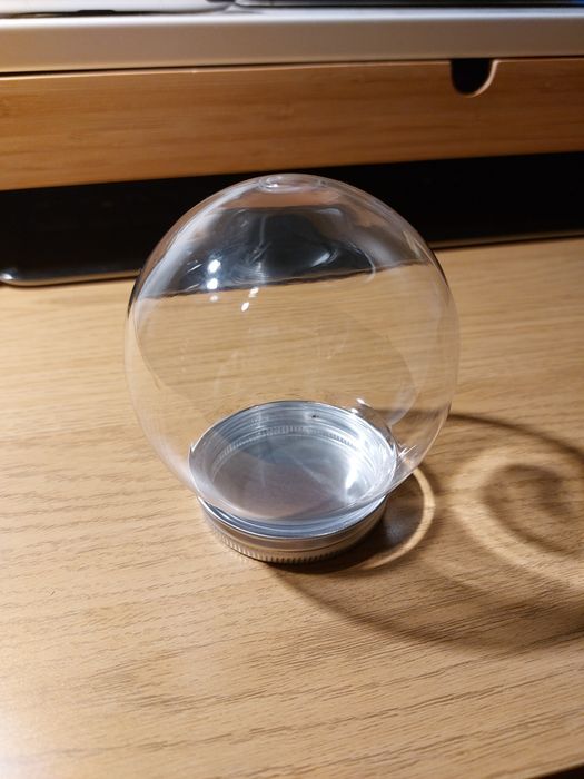Pusta śnieżna kula diy
