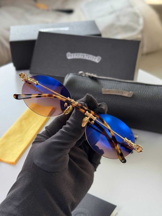 Мужские очки Chrome Hearts темные очки Хром Хартс два цвета