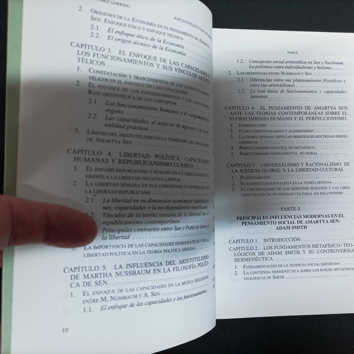 Raíces Intelectuales de Amartya Sen y Aristóteles, Adam Smith e Marx