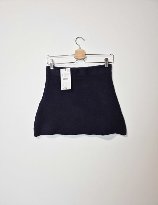 Nowa mini spódnica Zara S, z wełną, wool,