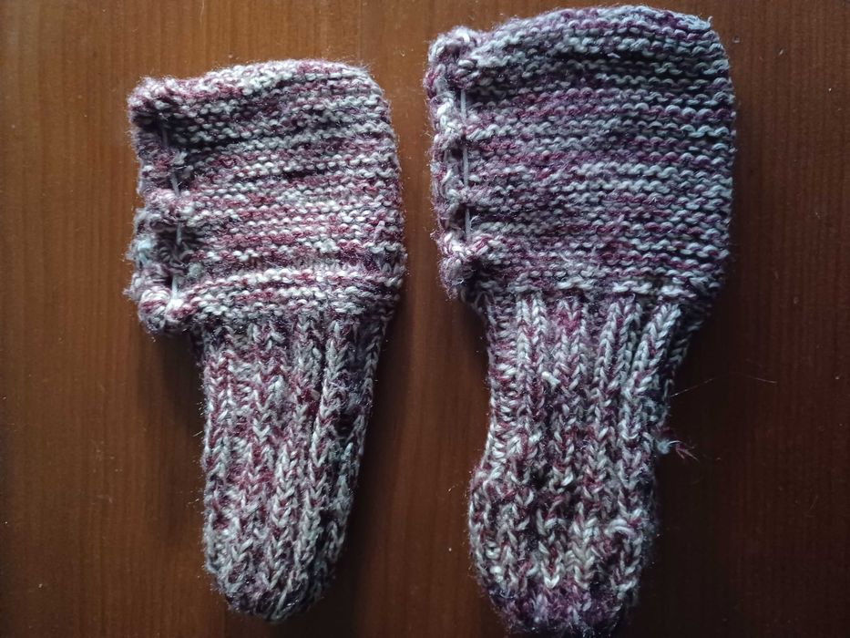 Conjunto de Pantufas de Lã