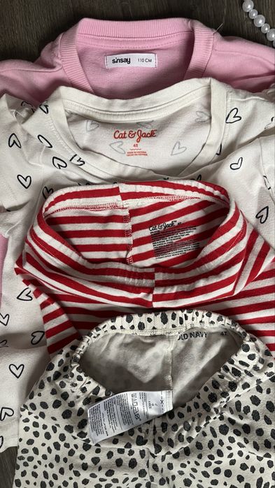 Комплекти одягу р. 104 см/4 р світшот футболка спідниця Disney Zara лосини