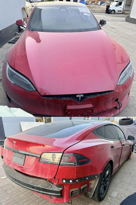 Розборка Tesla Model S капот рест дорест