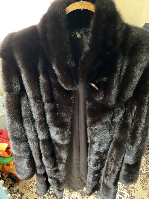 Норковая шуба цельная норка соболь куница