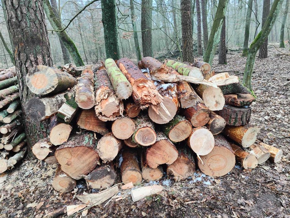 Drewno opałowe, suche metry układane na pace, Tanio!