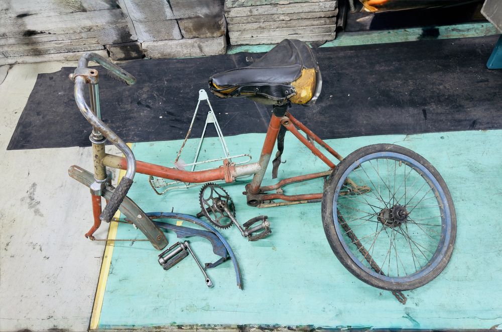 Велосипед аист ссср