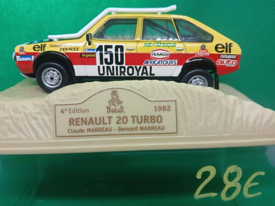 Miniaturas  1:43 Rally  Dakar 8 modelos diferenteses