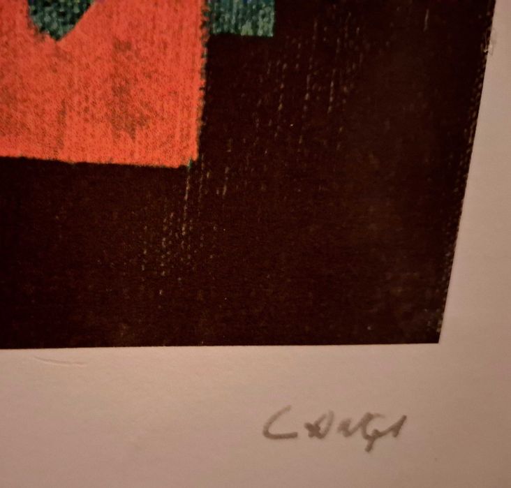 Pintura Carlos Lança - gravura