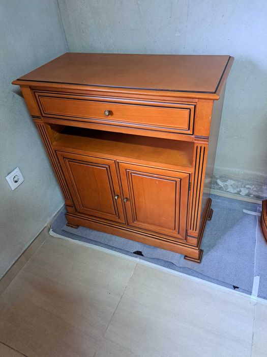 Movel tv madeira maciça