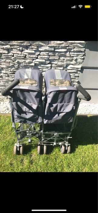 Maclaren techno twin . Wózek bliźniaczy