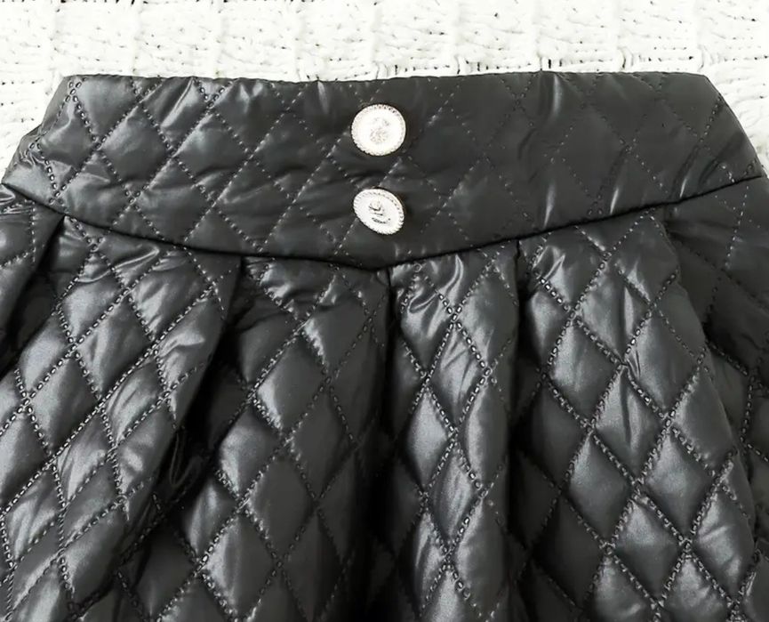 Czarny komplet dla dziewczynki