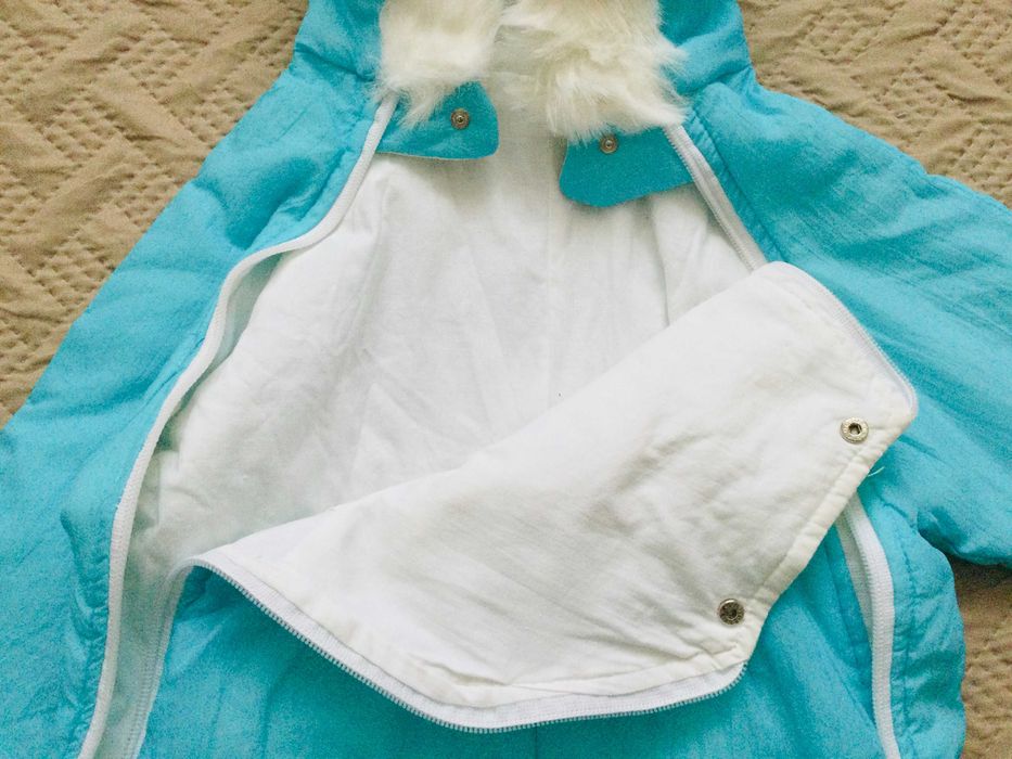 92 зріст Impidimpi Суцільний єврозима - демі комбінезон. Італія