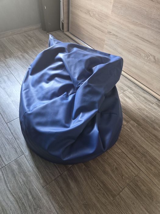 Worko- pufa skórzana bez przetarć