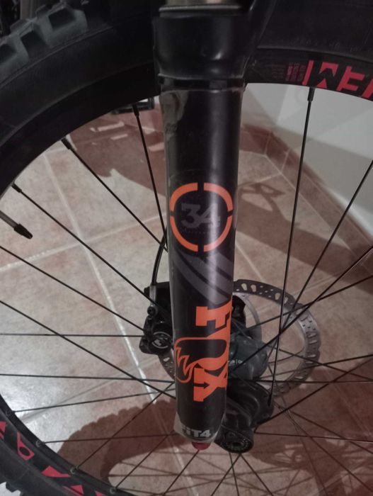 Btt enduro Cube 160 stereo com upgrade