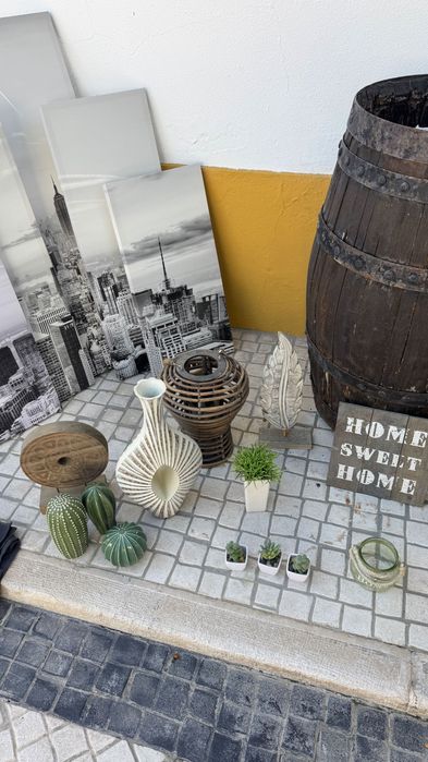 Conjunto de peças de decoração Casa