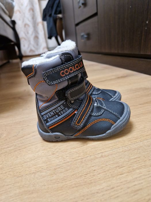Чобітки дитячі теплі 21 розмір