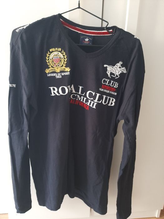 Geographical Norway bluzka meska L granatowa