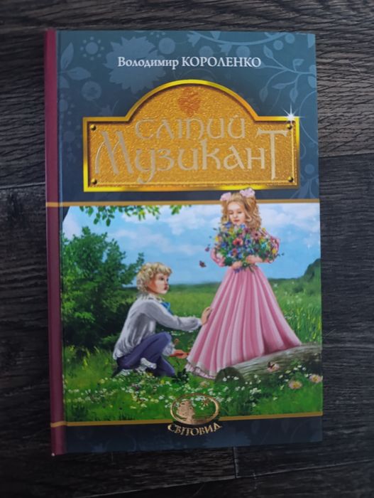 Сліпий музикант книжка