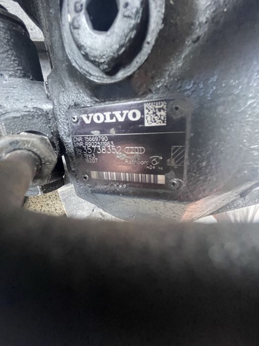 Насос гідравлічний volvo ecr50d
