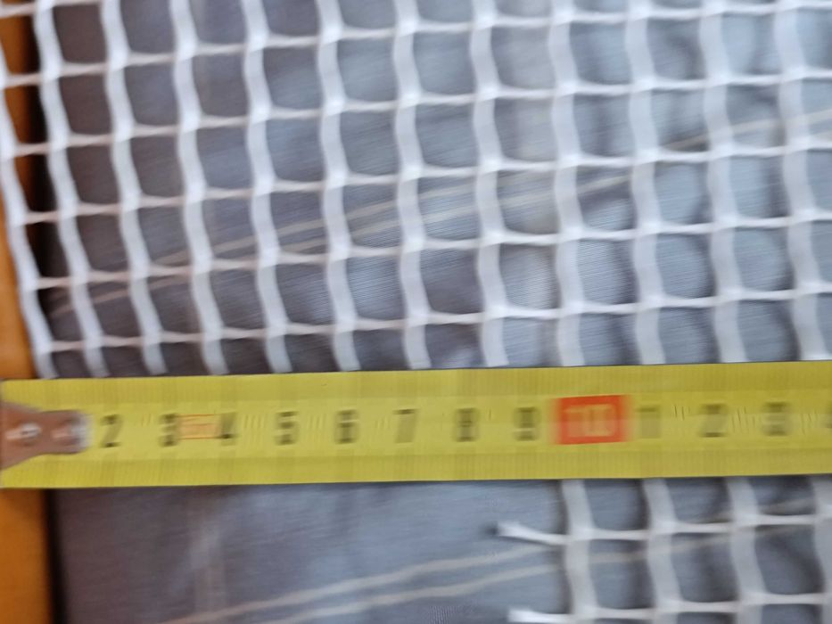 2 Redes de plástico grosso branco