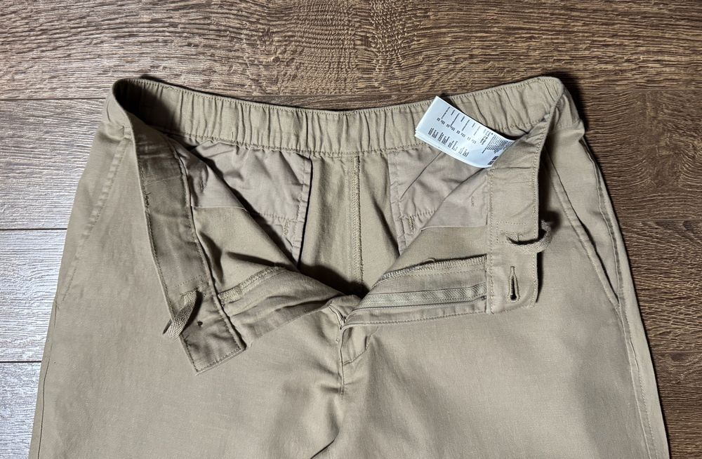 Джогеры Uniqlo (коттон/лён)