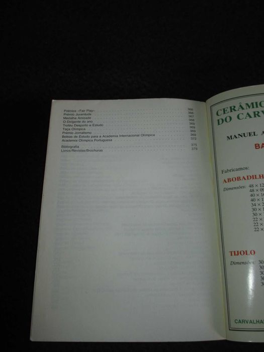 Livro Jogos Olímpicos e Olimpismo João Marreiros 1ª edição 1988