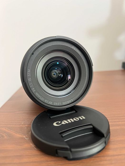 Objetiva Canon RF 24-105mm F4-7.1 IS STM — Nova, nunca usada