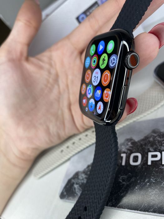 Smart watch 10 Pro Max+ AMOLED 46мм Гланец Новейшые Смарт часы от HK