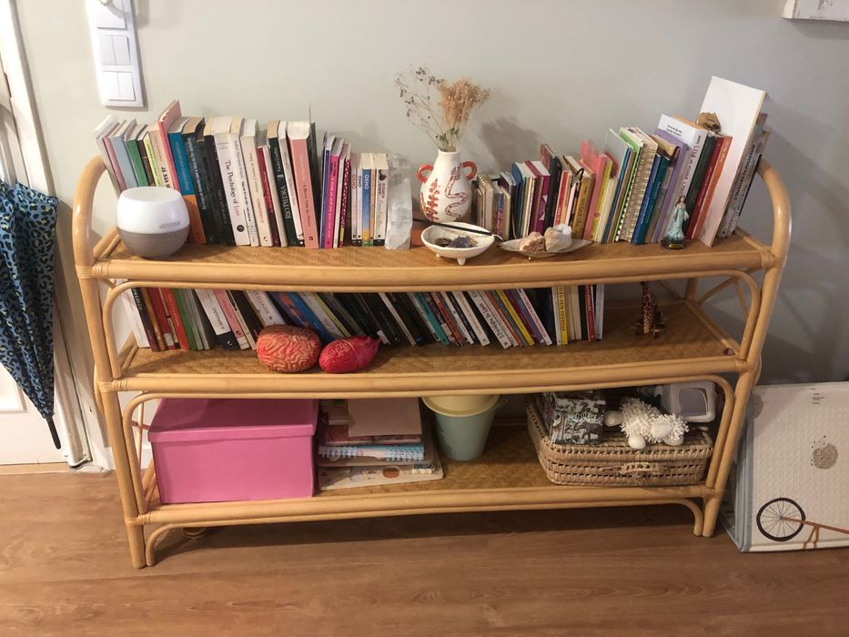 Estante para livros ou outras coisas rattan la redoute